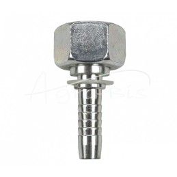 10 vnt - Hidraulinė jungtis DKOL DN10 M22X1.5 15L - DKOLDN1015LT