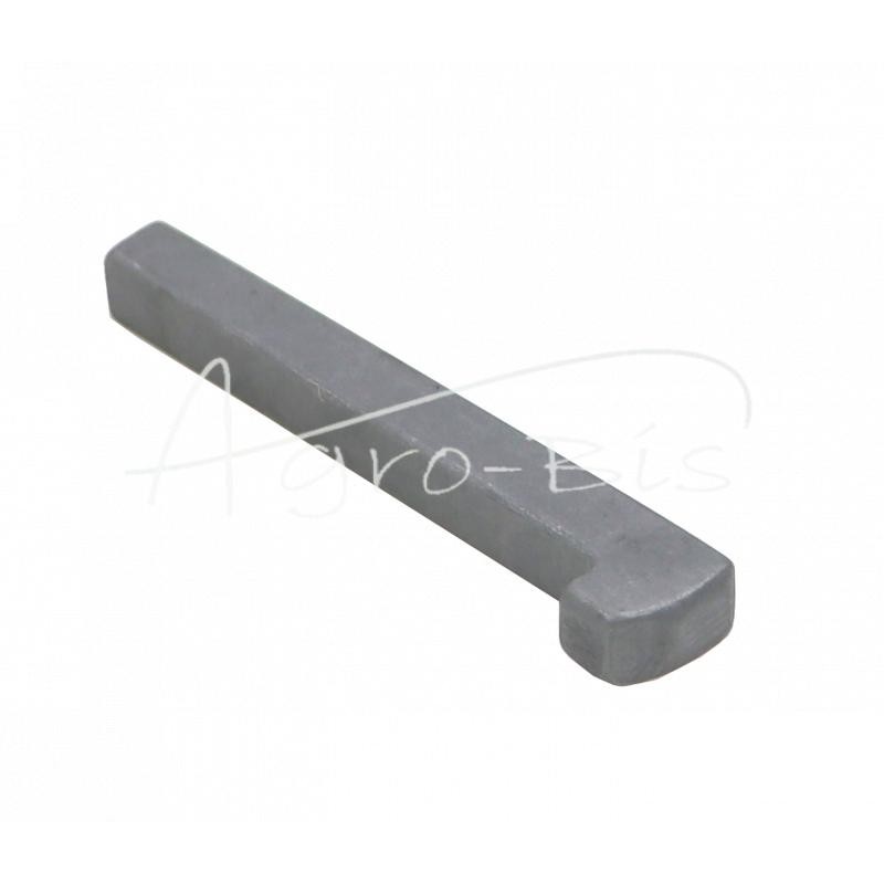 10 vnt - Pleištas antgaliui 6x6x50 DIN6887, plienas C45, MORGA , - 6x6x50NM