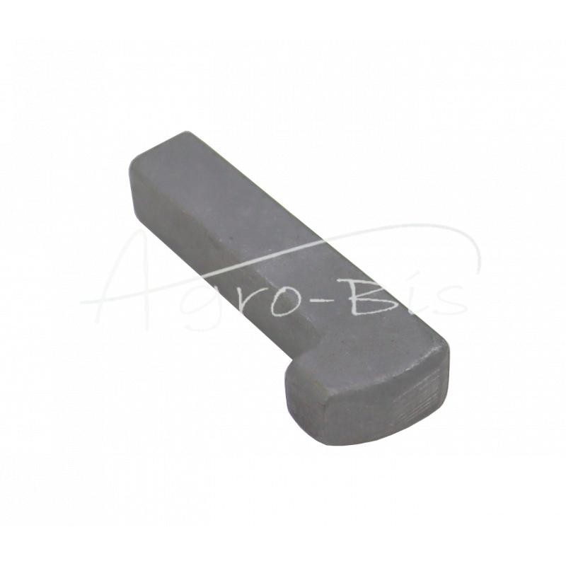 10 vnt - Pleištas antgaliui 6x6x25 DIN6887, plienas C45, MORGA , - 6x6x25NM