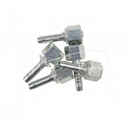 10 vnt - Hidraulinė jungtis DKOS DN08 M16x1.5 sunki Premium HYDRAL - DKOSDN08M16x1.5H