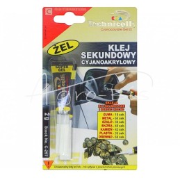 10 vnt - Cianoakrilato klijai, antras 2 g gelis, C-297 Technicqll - C297