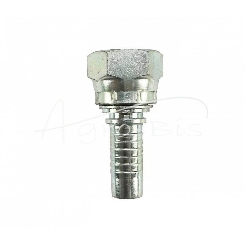 10 vnt - Hidraulinė jungtis - tiesus galas DKR DN16 3/4" BSP 6044.2016 - DKRDN163/4BSP