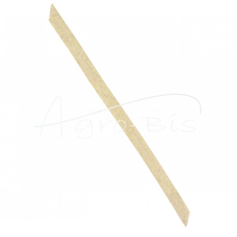 10 vnt - „Bizon“ grūdų dėžės dugno veltinio sandariklis ir tarpinė - 504014044/0