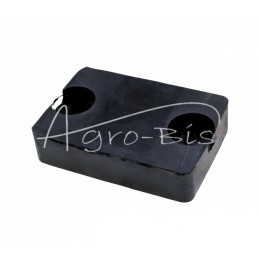 10 vnt - Mažas guminis bamperis 95x65x25 7032010020 bamperis 63201300173 12897032010020 priekaba D-50 - ZGD-50