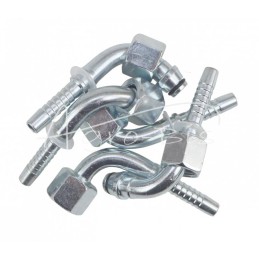 10 vnt - Užlenktas metrinis kampinis sriegiklis DKOL 90° DN08 10L M16x1.5 Premium HYDRAL - DKOL90DN08M16x1.5H