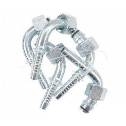 10 vnt - Užlenkiamas antgalis metrinis kampinis vidinis sriegis DKOL 90° DN10 12L M18x1.5 Premium HYDRAL - DKOL90DN10M18x1.5H