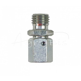 10 vnt - Jungtis - hidraulinė jungtis - tiesi AB M12x1.5 - M12x1.5 6L/6L - HS143