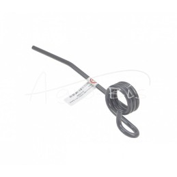 10 vnt - Dešinysis ritės spyruoklinis pirštas Z56958 L 210 MM John Deere milteliniu būdu dažytas MORGA - Z56958M