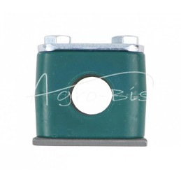 10 vnt - Vienas polipropileno laikiklis vamzdžiams ir kabeliams FI-16mm, komplektuojamas su šešiakampiais varžtais - RAP1X16MM