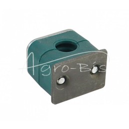 10 vnt - Vienas polipropileno laikiklis vamzdžiams ir kabeliams FI-15mm, komplektuojamas su šešiakampiais varžtais - RAP1X15MM