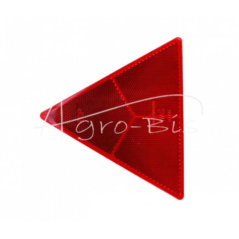 10 vnt - Raudonas atšvaitinis trikampis UT150, 52 - A0100