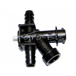 10 vnt - Tiesus purkštuvo korpusas - V tipo jungtis - P1045