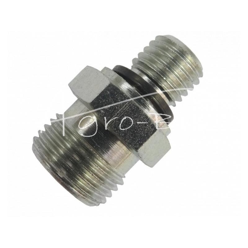 10 vnt - Hidraulinė jungtis BB M12x1.5 - M18x1.5 ED/12L - HS473