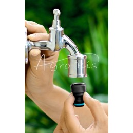 10 vnt - Maišytuvo jungtis, vamzdžiai su išoriniu sriegiu Cellfast ERGO 1/2" - 53-230