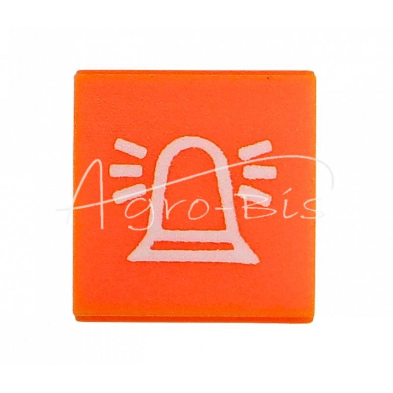 10 vnt - Įdėkite mirksinčios įspėjamosios lemputės „Proxima Forterra ZTS Zetor Ursus C-385 ELMOT“ rakto jungiklio simbolį - 1635