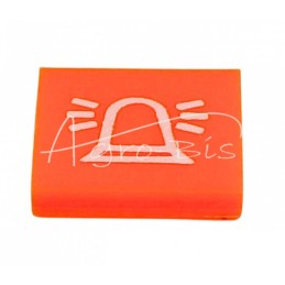 10 vnt - Įdėkite mirksinčios įspėjamosios lemputės „Proxima Forterra ZTS Zetor Ursus C-385 ELMOT“ rakto jungiklio simbolį - 1635