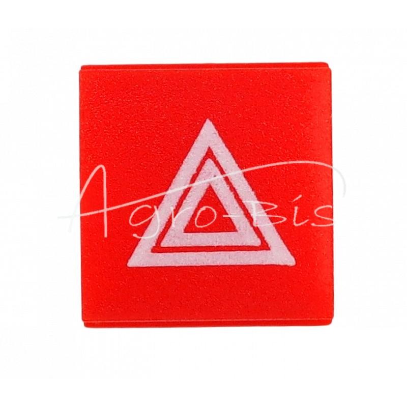 10 vnt - Įdėkite „Zetor ZTS“ avarinio žibinto jungiklio „Zetor Ursus C-385 ELMOT“ simbolį - 53359967EL