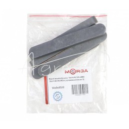 10 vnt - Prizminis raktas 14x9x95 DIN 6885 plienas C45 MORGA - 14x9x95M