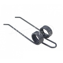 10 vnt - „New Holland 80161367“ rinktuvo spyruoklinis pirštas, dažytas milteliniu būdu, MORGA - 80161367M