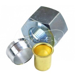 10 vnt - Gnybtų rinkinys, „Tekalan“ jungtis 15 mm kabeliui, M22x1,5 veržlė - PZS15