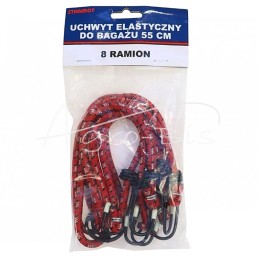 10 vnt - Guminis voras su 8 svirtimis bagažo tvirtinimui - GBP8