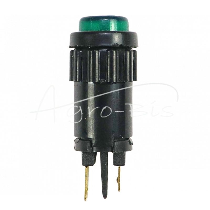 10 vnt - Prietaisų skydelio indikatoriaus lemputė žalia - 0226/Z