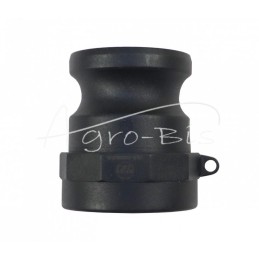 10 vnt - Camlock jungties greito prijungimo kištukas, A tipo, polipropilenas, PP, 1 1/2" x 38 mm, PZL HYDRAL - ZCPA38H