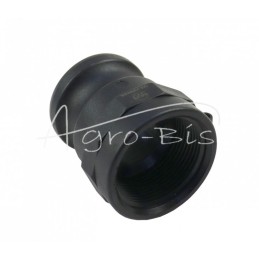 10 vnt - Camlock jungties greito prijungimo kištukas, A tipo, polipropilenas, PP, 1 1/2" x 38 mm, PZL HYDRAL - ZCPA38H