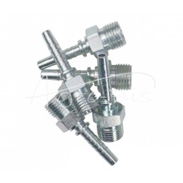 10 vnt - Hidraulinis antgalis CES DN06 08S M16x1.5 sunkus Premium HYDRAL - CESDN06M16x1.5H