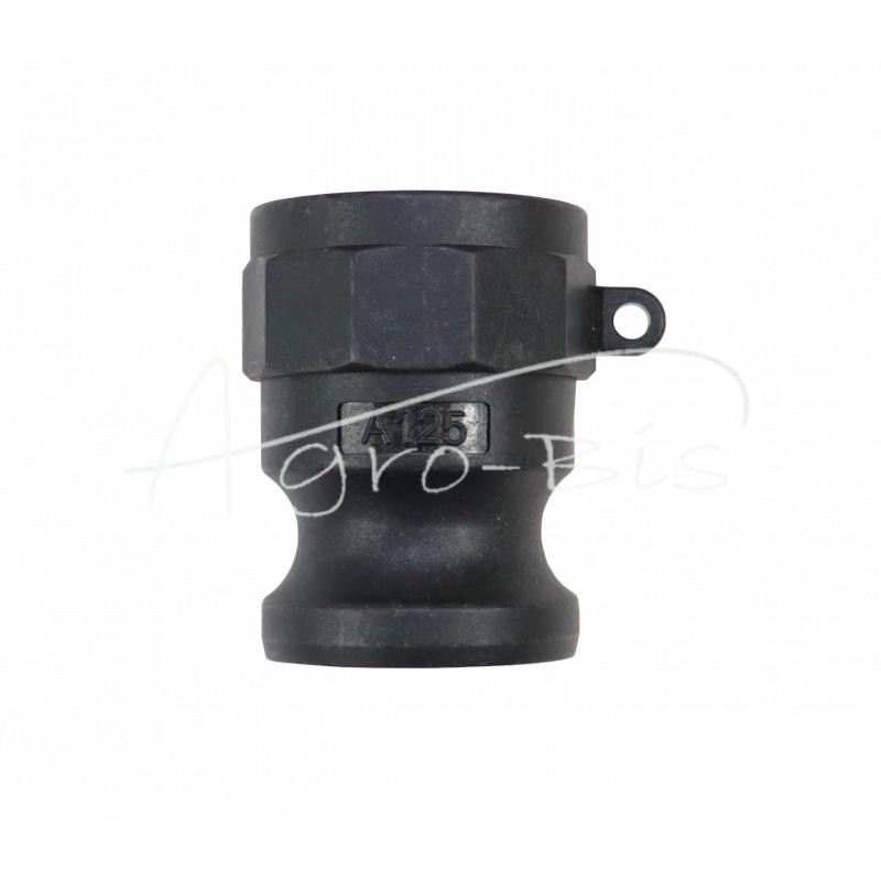 10 vnt - „Camlock“ jungties greito prijungimo kištukas, A tipo, polipropilenas, PP, 1 1/4 colio x 32 mm, PZL HYDRAL - ZCPA32H