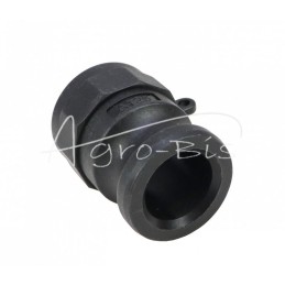 10 vnt - „Camlock“ jungties greito prijungimo kištukas, A tipo, polipropilenas, PP, 1 1/4 colio x 32 mm, PZL HYDRAL - ZCPA32H