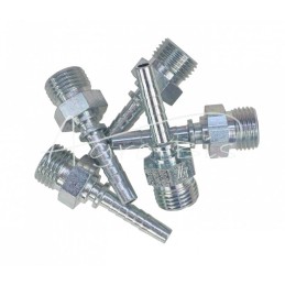 10 vnt - Hidraulinės jungties antgalis CEL DN06 10L M16x1.5 Premium HYDRAL - CELDN06M16x1.5H