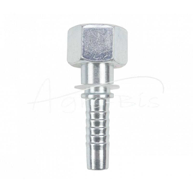 10 vnt - Tiesus metrinis vidinis sriegis DKOL DN10 12L M18x1.5 HYDRAL standartas, - DKOLDN10M18x1,5SPH