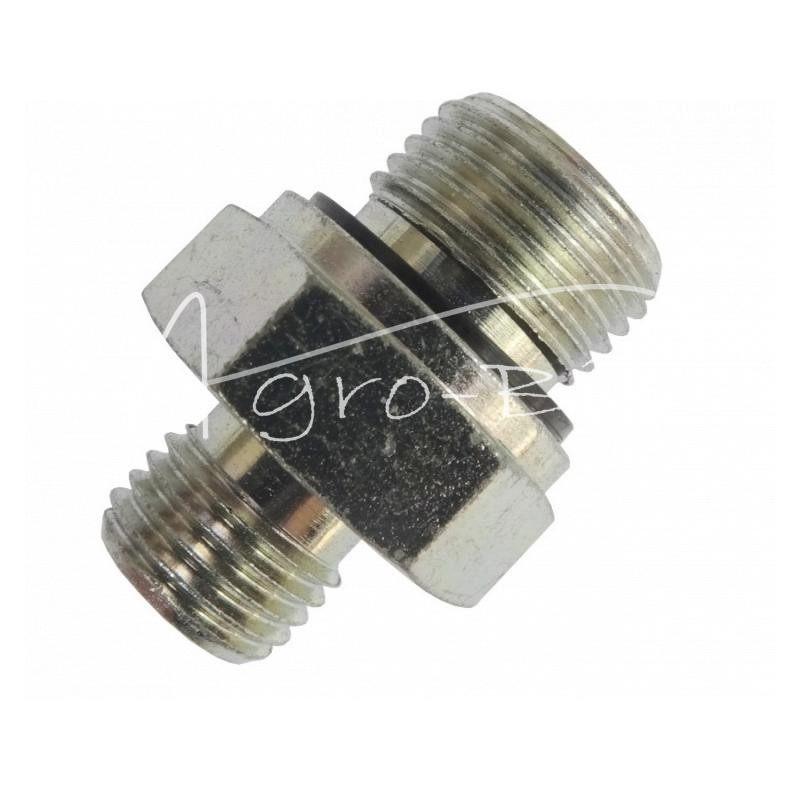 10 vnt - Hidraulinė jungtis BB M18x1.5 - M14x1.5 ED/8L - HS459