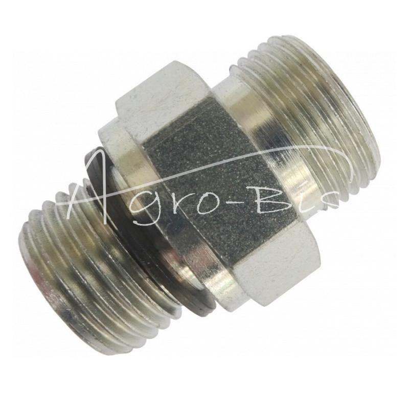 10 vnt - Hidraulinė jungtis BB M22x1.5 - M22x1.5 ED/15L - HS445