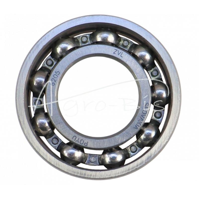 10 vnt - Vienos eilės rutulinis guolis 6205 ZVL - 6205 ZVL