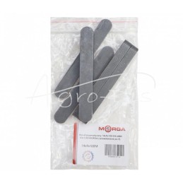 10 vnt - Prizminis raktas 14x9x100 DIN 6885 plienas C45 MORGA - 14x9x100M