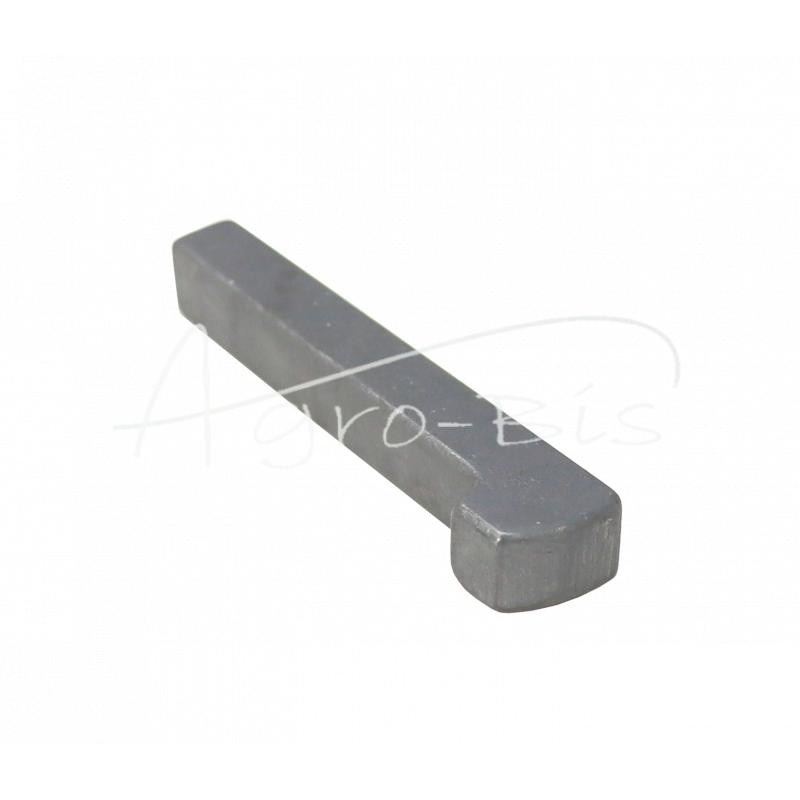 10 vnt - Pleištas antgaliui 8x7x45 DIN 6885, plienas C45, MORGA , - 8x7x45NM