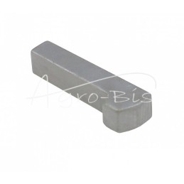 10 vnt - Pleištas antgaliui 8x7x30 DIN 6885, plienas C45, MORGA , - 8x7x30NM