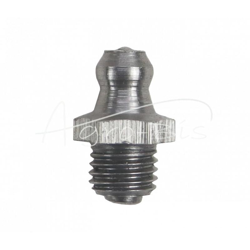 10 vnt - M8 tiesus nerūdijančio plieno tepalo nipelis PZL HYDRAL, - 7141208NPH