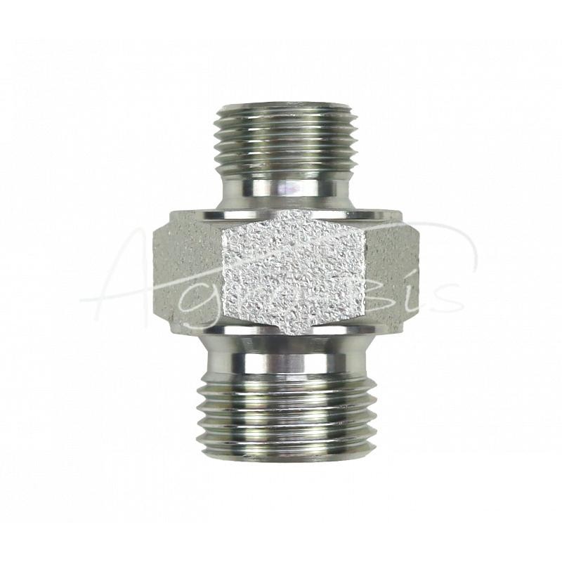 10 vnt - Hidraulinė jungtis – tiesi BB 3/8" - 1/2" - KZ 1/2 3/8