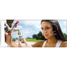 10 vnt - Maišytuvo jungtis, vamzdis su išoriniu sriegiu Cellfast IDEAL 1" - 57-096