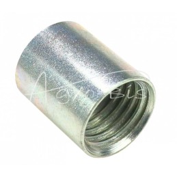 10 vnt - Užspaudimo įvorė lygioms tefloninėms žarnoms DN12 PTFE sunkvežimių žarnoms PZL-Hydral - 221