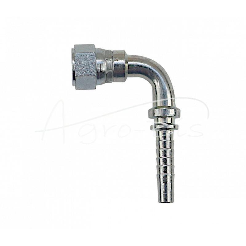 10 vnt - Hidraulinė jungtis - galas 90 IGJ DKJ DN06 1/2" 6046.90.0600 - IGJ90DN612