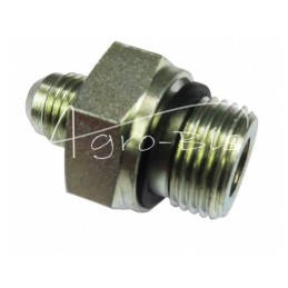 10 vnt - Hidraulinė jungtis BB 9/16" - 1/2" UNF/UNF/ED - HS534