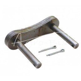 10 vnt - S52 tiektuvo grandinės užraktas, konvejeriui , grūdintas MORGA - ZS52M