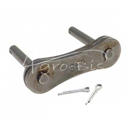 10 vnt - S52 tiektuvo grandinės užraktas, konvejeriui , grūdintas MORGA - ZS52M