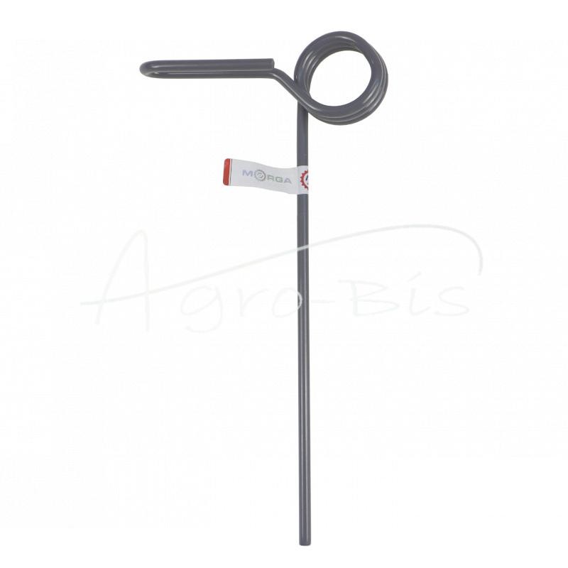 10 vnt - Kairysis gaudantis pirštas 3, FI-6 mm Poznanė, Meprozet 3043530050, dažytas milteliniu būdu MORGA - 3043530051-6M