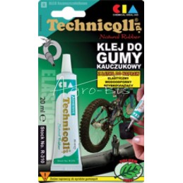 10 vnt - Elastiniai klijai gumai ir gumos dariniams 20 ml R-310 Technicqll - R310