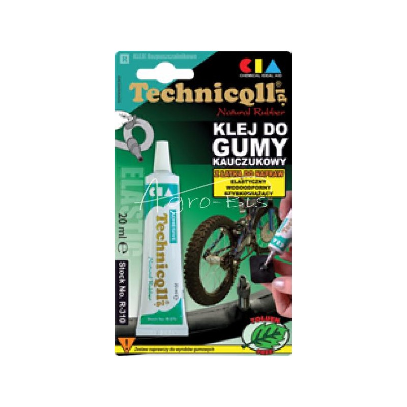10 vnt - Elastiniai klijai gumai ir gumos dariniams 20 ml R-310 Technicqll - R310